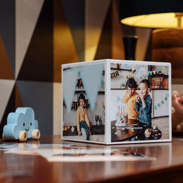 Canon Canon PP-201 13x13 cm Photo Cube Creative Pack White Blue 40 Sh.