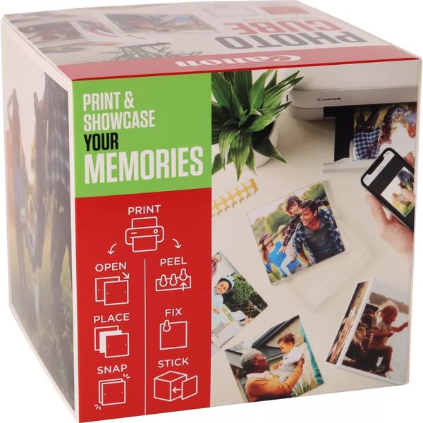 Canon Canon PP-201 13x13 cm Photo Cube Creative Pack White Green 40 Sh.