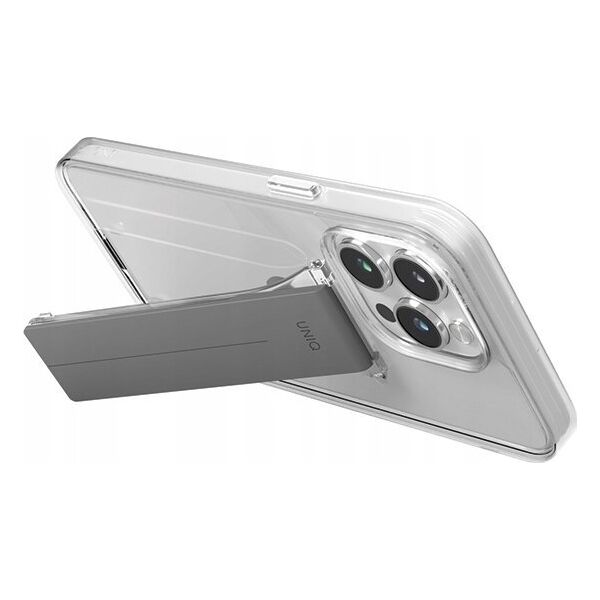Uniq UNIQ etui Heldro Mount with Stand iPhone 15 Pro 6.1" przeźroczysty/lucent clear