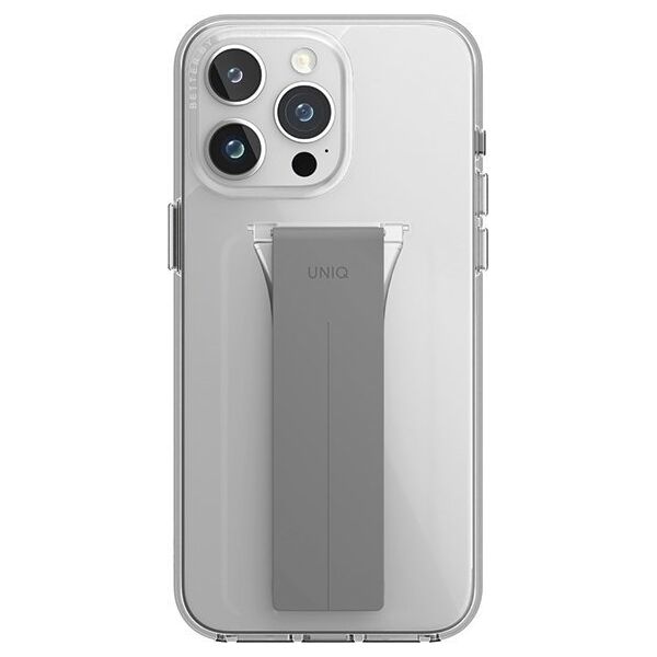 Uniq UNIQ etui Heldro Mount with Stand iPhone 15 Pro Max 6.7" przeźroczysty/lucent clear