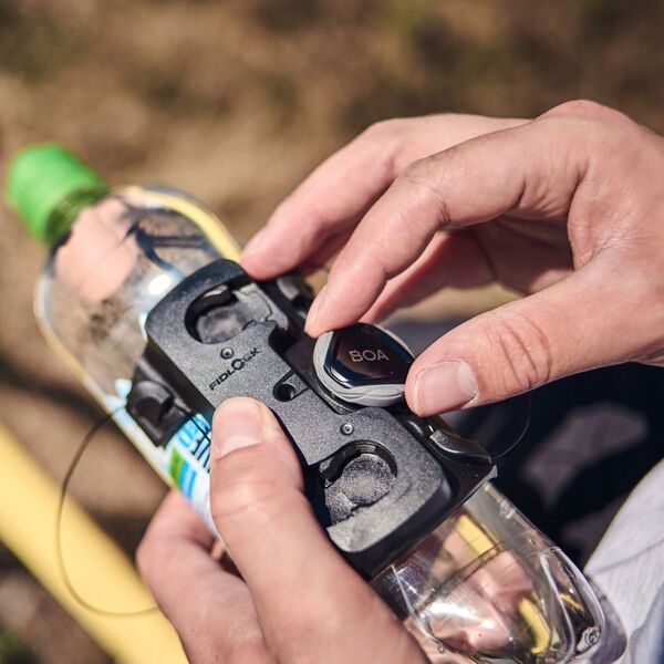 Fidlock Fidlock Twist Bottle 450 + Bottle Connector clear black