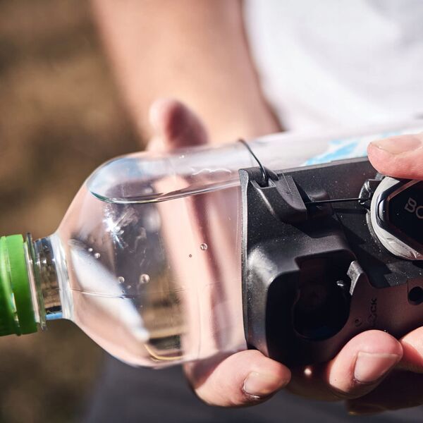 Fidlock Fidlock Twist Bottle 450 + Bottle Connector clear black