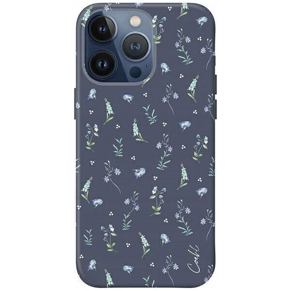 Uniq UNIQ etui Coehl Prairie iPhone 15 Pro 6.1"  granatowy/lavender blue