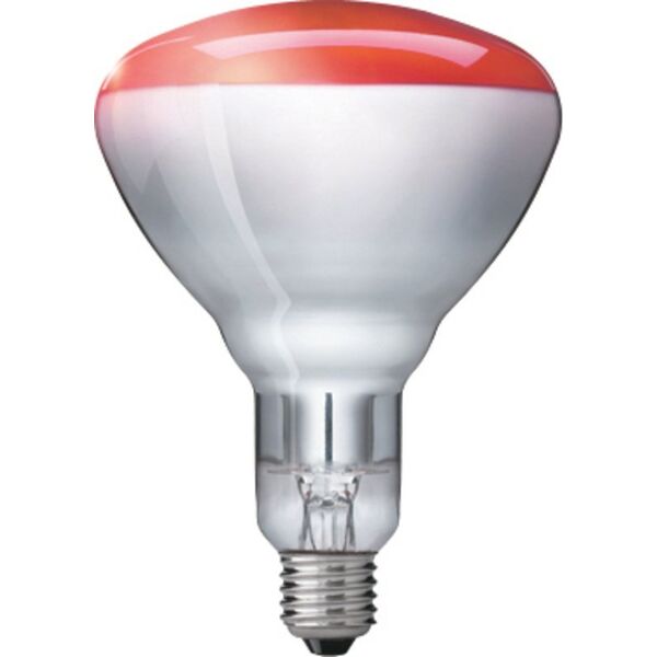Philips Philips infrared lamp BR125 IR 150W E27 230-250V Red