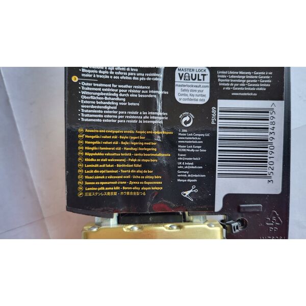 MasterLock Master Lock Padlock made from Laminated Steel (64mm)M15BEURDLF