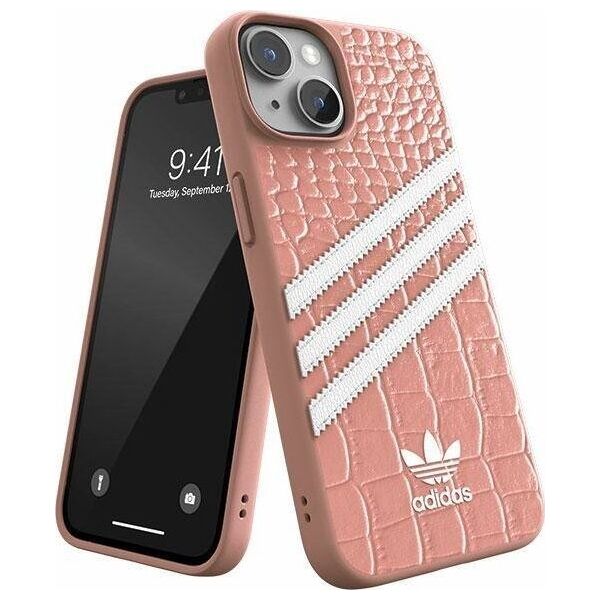 Adidas Adidas OR Samba Alligator iPhone 14 6.1" różowo-biały/mauve-white 50199 standard