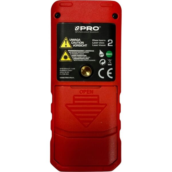 Dalmierz laserowy PRO DALMIERZ LASEROWY. DL-70XG ZIELONA WIÄZKA