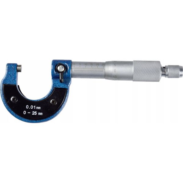 Geko Mikrometr analogowy 0-25mm 0-01mm (50)