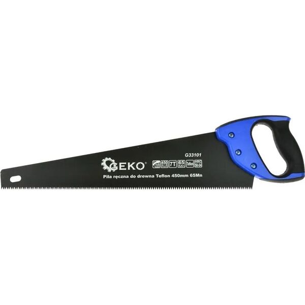 Geko Piła ręczna do drewna Teflon 450mm 65Mn (40)