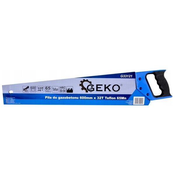 Geko Piła do gazobetonu 600mm 32/16T Teflonowa 65Mn (24)