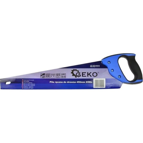 Geko Piła ręczna do drewna 450mm 65Mn (40)