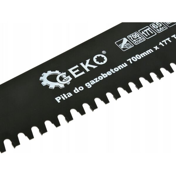 Geko Piła do gazobetonu 700mm 34/17T Teflonowa 65Mn (24)