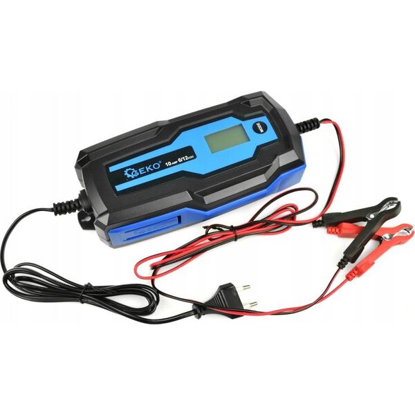 Geko Prostownik automatyczny SPEED 6/12V 10A 4Ah-200Ah (10)