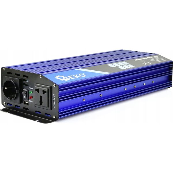 Geko Przetwornica napięcia SINUS 12V/230V 2000/4000W (2)