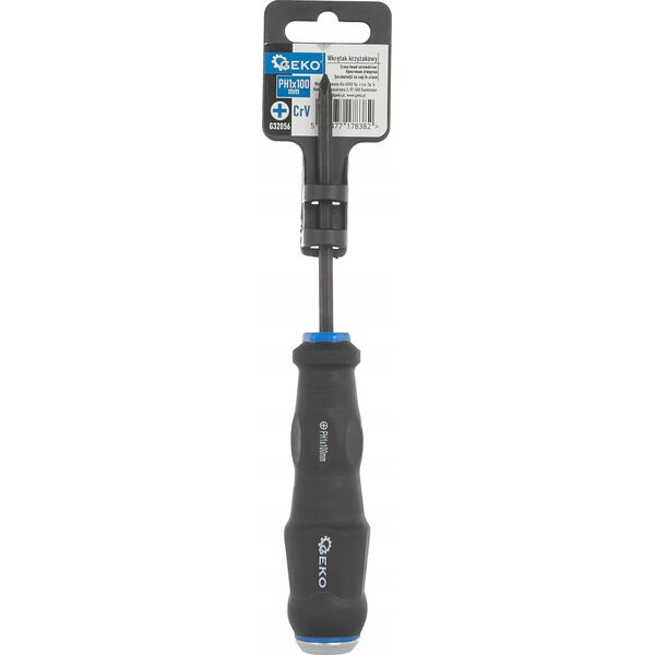 Geko Wkrętak krzyżakowy do pobijania ph 1x100mm CrV (12/120)