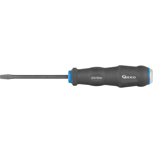 Geko Wkrętak płaski do pobijania 5x100mm CrV (12/120)