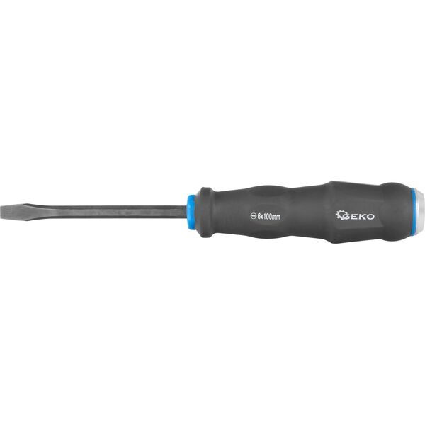 Geko Wkrętak płaski do pobijania 6x100mm CrV (12/120)