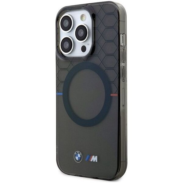 BMW Etui BMW BMHMP13LHGPK Apple iPhone 13 Pro / 13 Pattern MagSafe szary/grey