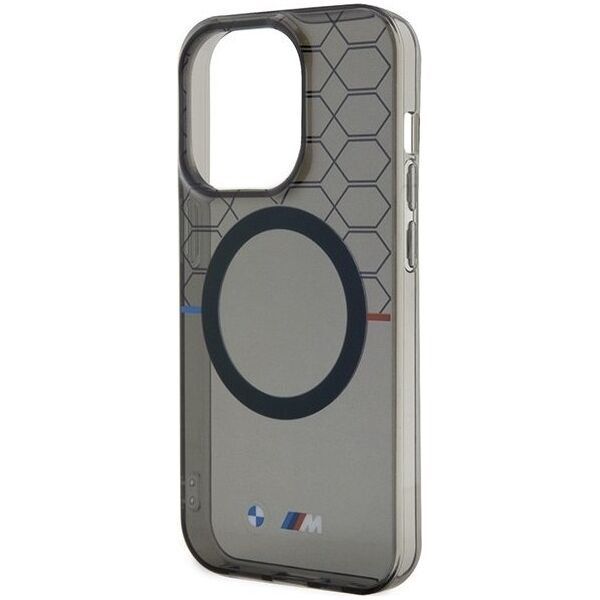 BMW Etui BMW BMHMP13LHGPK Apple iPhone 13 Pro / 13 Pattern MagSafe szary/grey