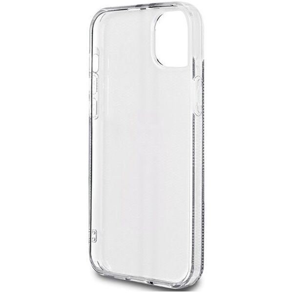 Guess Guess GUHCP15MH4PSEGK iPhone 15 Plus / 14 Plus 6.7" czarny/black hardcase IML 4G Gold Stripe