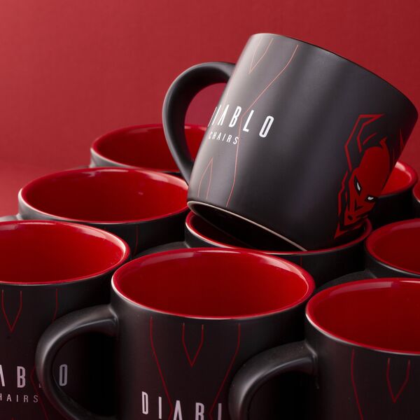 Diablo Kubek Diablo Chairs, czarno-czerwony