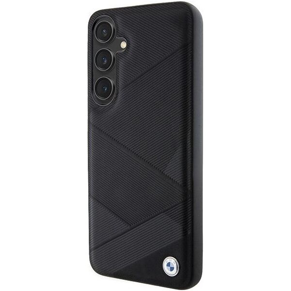 BMW BMW BMHCS24M23RCGPK S24+ S926 czarny/black hardcase Signature Leather Crossing Lines Pattern