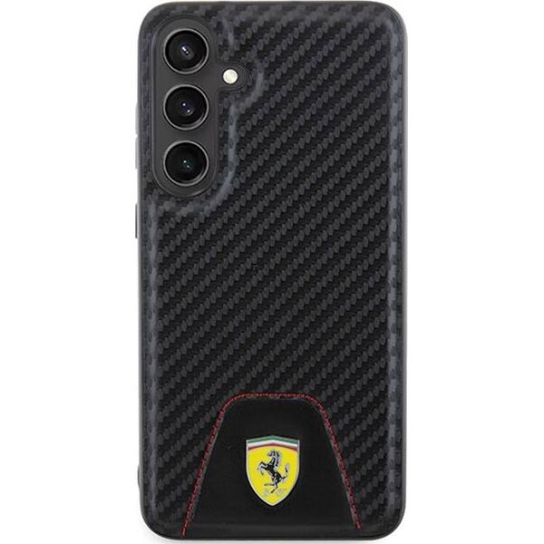 Ferrari Ferrari FEHCS24MN3PUK S24+ S926 czarny/black hardcase Carbon Stitched Bottom