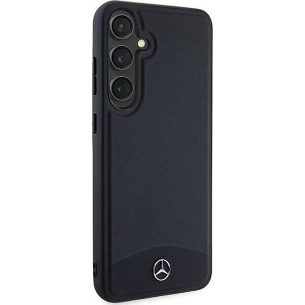 Mercedes Mercedes MEHMS24M23RBARK S24+ S926 czarny/black hardcase Leather Textured & Plain MagSafe