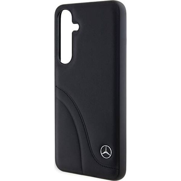 Mercedes Mercedes MEHCS24M23RBCSK S24+ S926 czarny/black hardcase Leather Curved Stitches