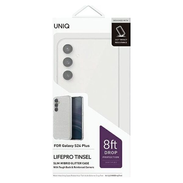 Uniq UNIQ etui LifePro Xtreme Sam S24+ S926 przeźroczysty błyszczący/tinsel lucent