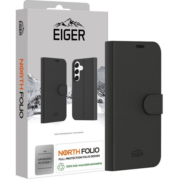 Eiger Eiger North Folio Case Galaxy Xcover7 schwarz