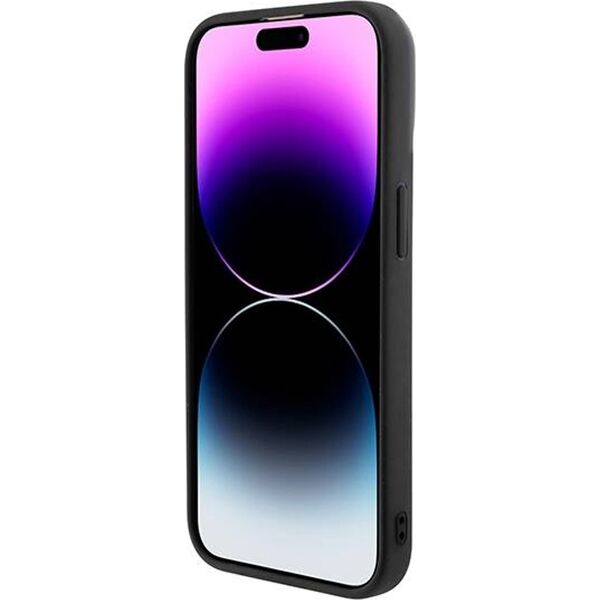 Guess Guess GUHMP15XHGCFSEK iPhone 15 Pro Max 6.7" czarny/black hardcase GCube Stripes MagSafe