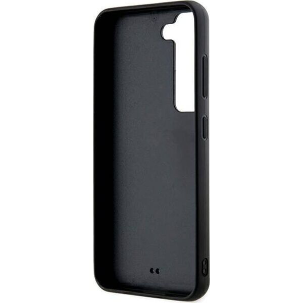 Karl Lagerfeld Etui Karl Lagerfeld KLHCS23M3DMBKCK Samsung Galaxy S23+ Plus hardcase 3D Rubber Glitter Logo czarny/black