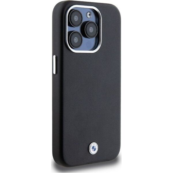 BMW Etui BMW BMHMP14X23PUFWK Apple iPhone 14 Pro Max Signature Wrapped Metal MagSafe czarny/black