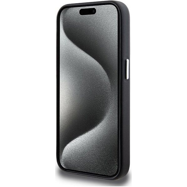 BMW Etui BMW BMHMP14X23PUFWK Apple iPhone 14 Pro Max Signature Wrapped Metal MagSafe czarny/black