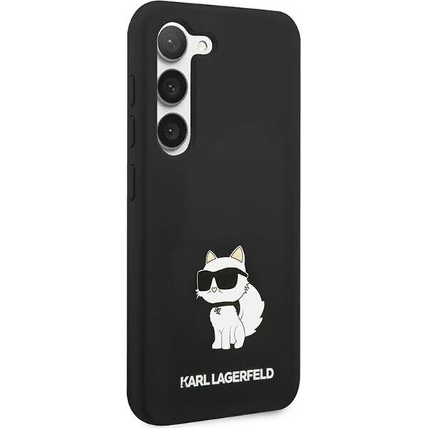 Karl Lagerfeld Etui Karl Lagerfeld KLHCS24MSNCHBCK Samsung Galaxy S24+ Plus hardcase Silicone Choupette czarny/black