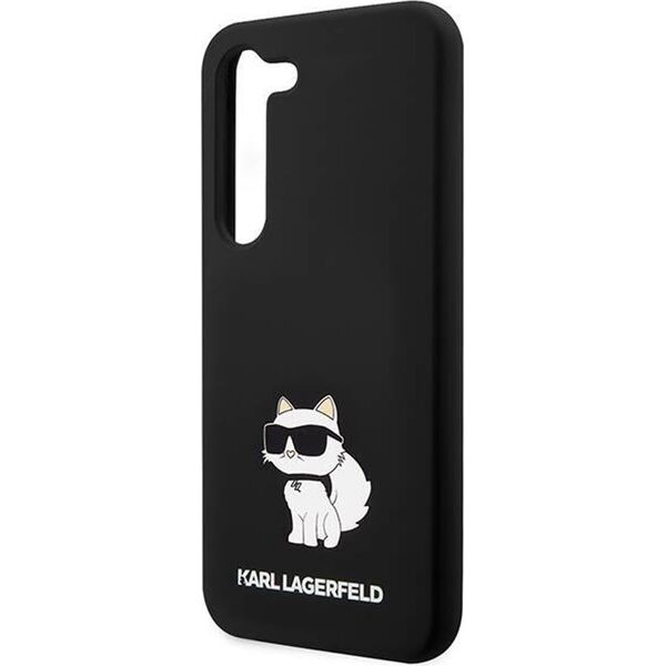 Karl Lagerfeld Etui Karl Lagerfeld KLHCS24MSNCHBCK Samsung Galaxy S24+ Plus hardcase Silicone Choupette czarny/black