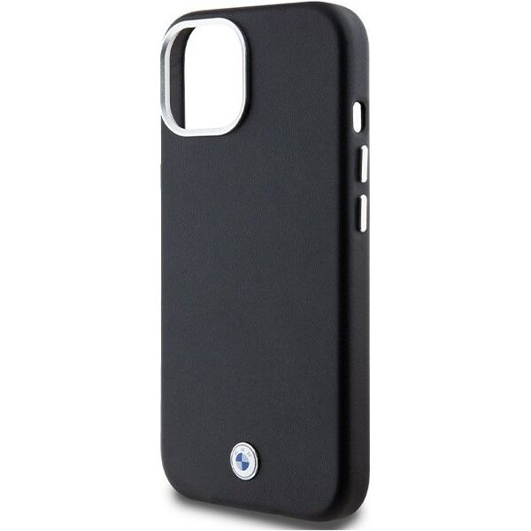 BMW Etui BMW BMHMP15M23PUFWK Apple iPhone 15 Plus / 14 Plus Signature Wrapped Metal MagSafe czarny/black