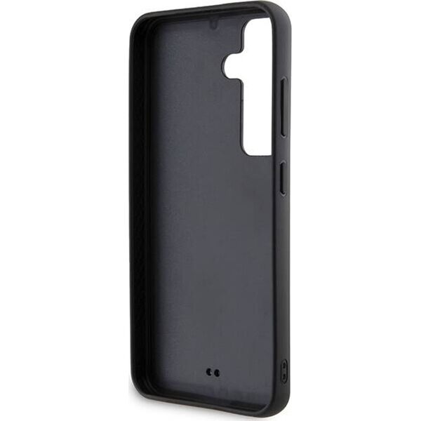 Karl Lagerfeld Etui Karl Lagerfeld KLHCS24SHDSPRK Samsung Galaxy S24 hardcase Rhinestone Metal Logo czarny/black