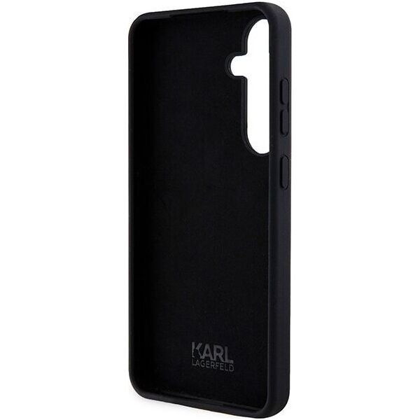 Karl Lagerfeld Karl Lagerfeld KLHCS24SSNIKBCK S24 S921 hardcase czarny/black Silicone Ikonik NoSize