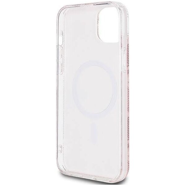 Guess GUESS GUHMP15MHGCUSTGP IPHONE 15 PLUS / 14 PLUS 6.7" RÓŻOWY/PINK HARDCASE IML GCUBE MAGSAFE standard