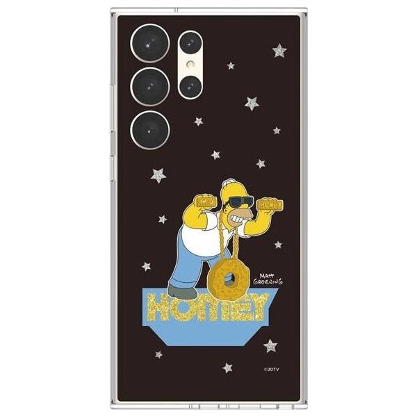 Samsung GP-TOS916SBB Dekoracja tylnej okładki The Simpsons do Samsung Galaxy S23 Plus Black BOX standard