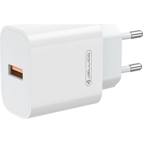 Ładowarka Jellico JELLICO ładowarka sieciowa AK165 22,5W 1xUSB QC3.0 + kabel Lightning Biały standard