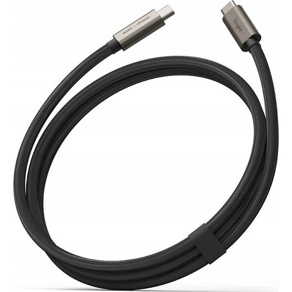 Kabel USB Ringke USB-C - USB-C 2 m Czarny (RGK1951)