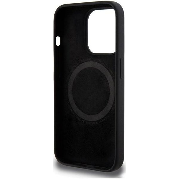 BMW BMW BMHMP15L22SMPK iPhone 15 Pro 6.1" czarny/black hardcase M Silicone Pattern MagSafe NoSize