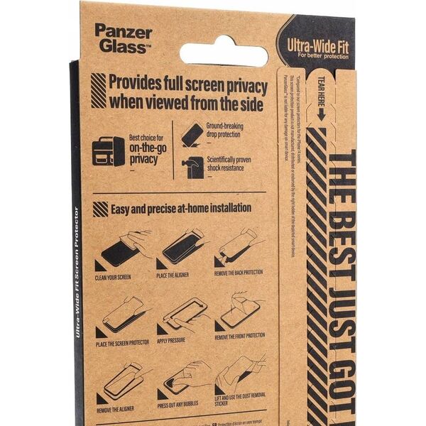 PanzerGlass PanzerGlass Ultra-Wide Fit Sam A55 5G A556 Privacy Screen Protection Easy Aligner Included P7358