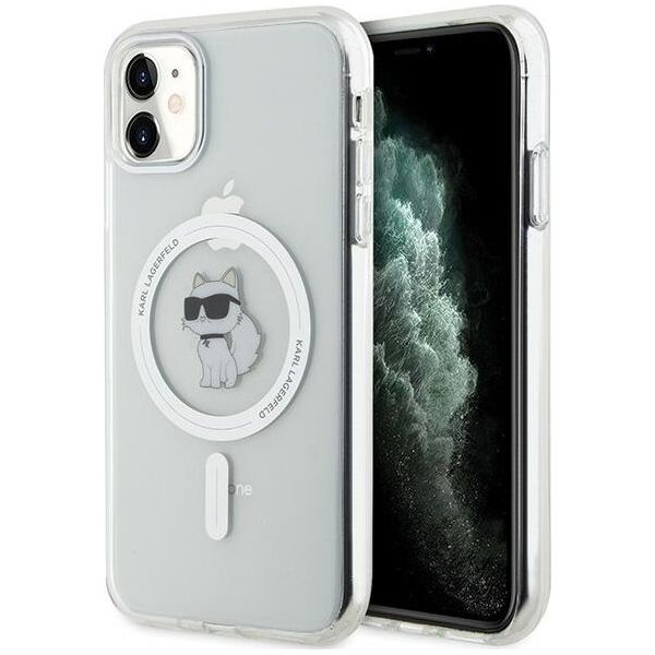 Karl Lagerfeld Karl Lagerfeld KLHMN61HFCCNOT iPhone 11 /Xr przezroczysty/transparent hardcase IML Choupette MagSafe