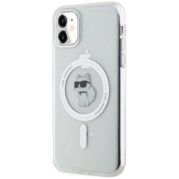 Karl Lagerfeld Karl Lagerfeld KLHMN61HFCCNOT iPhone 11 /Xr przezroczysty/transparent hardcase IML Choupette MagSafe