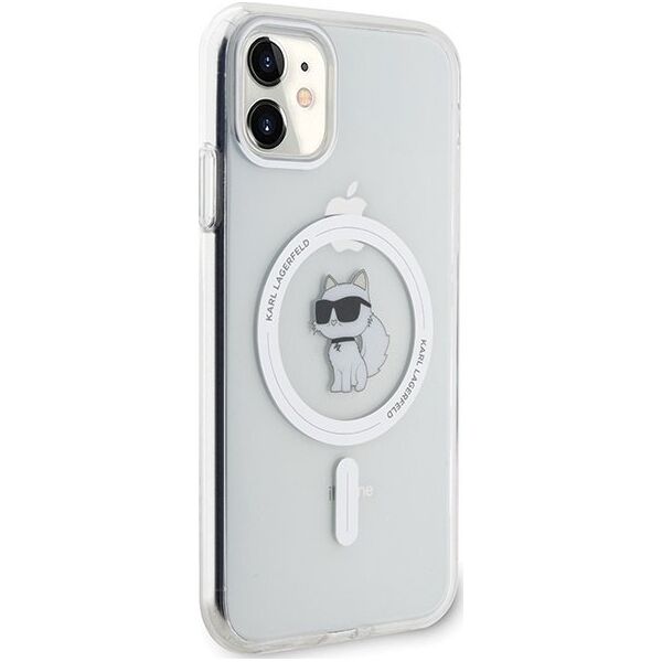 Karl Lagerfeld Karl Lagerfeld KLHMN61HFCCNOT iPhone 11 /Xr przezroczysty/transparent hardcase IML Choupette MagSafe
