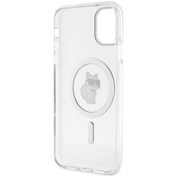 Karl Lagerfeld Karl Lagerfeld KLHMN61HFCCNOT iPhone 11 /Xr przezroczysty/transparent hardcase IML Choupette MagSafe
